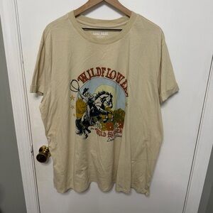 Wrangler Tan Wild West Graphic Tee